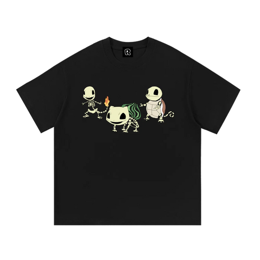 Poke-Bones Essential Cotton T-Shirt