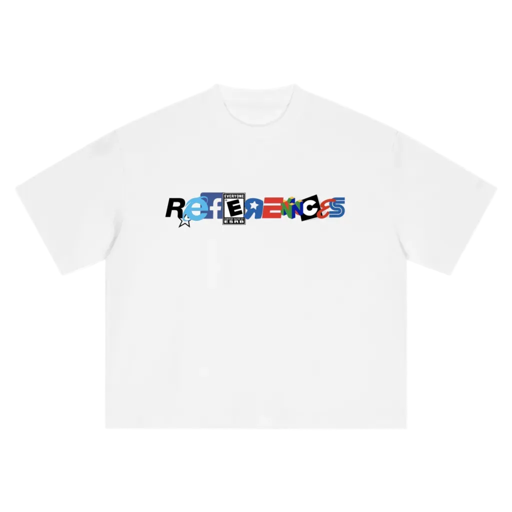 REFERENCES BOXY TEE